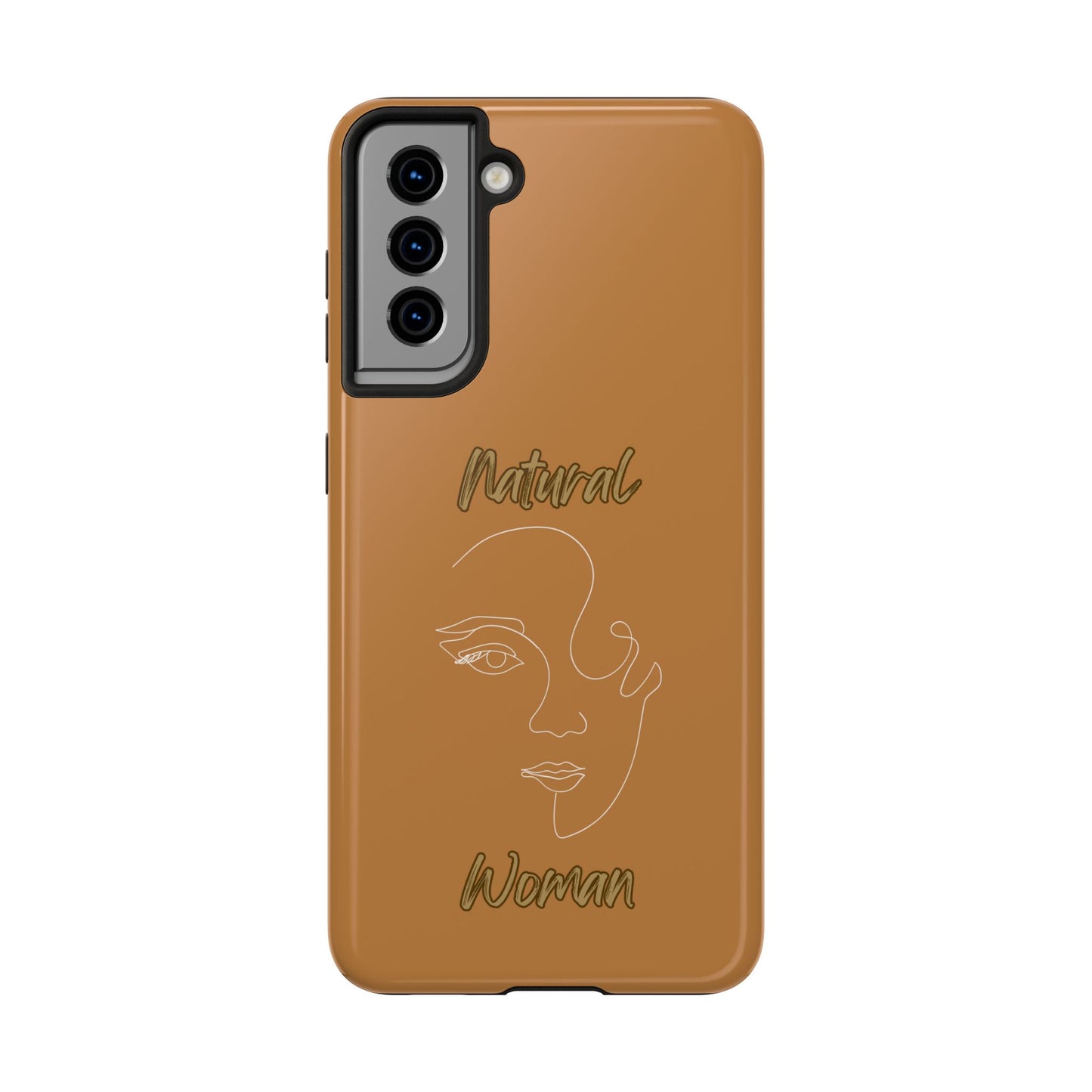 Natural Woman Looking (WL) Tough Phone Cases LIGHT BROWN