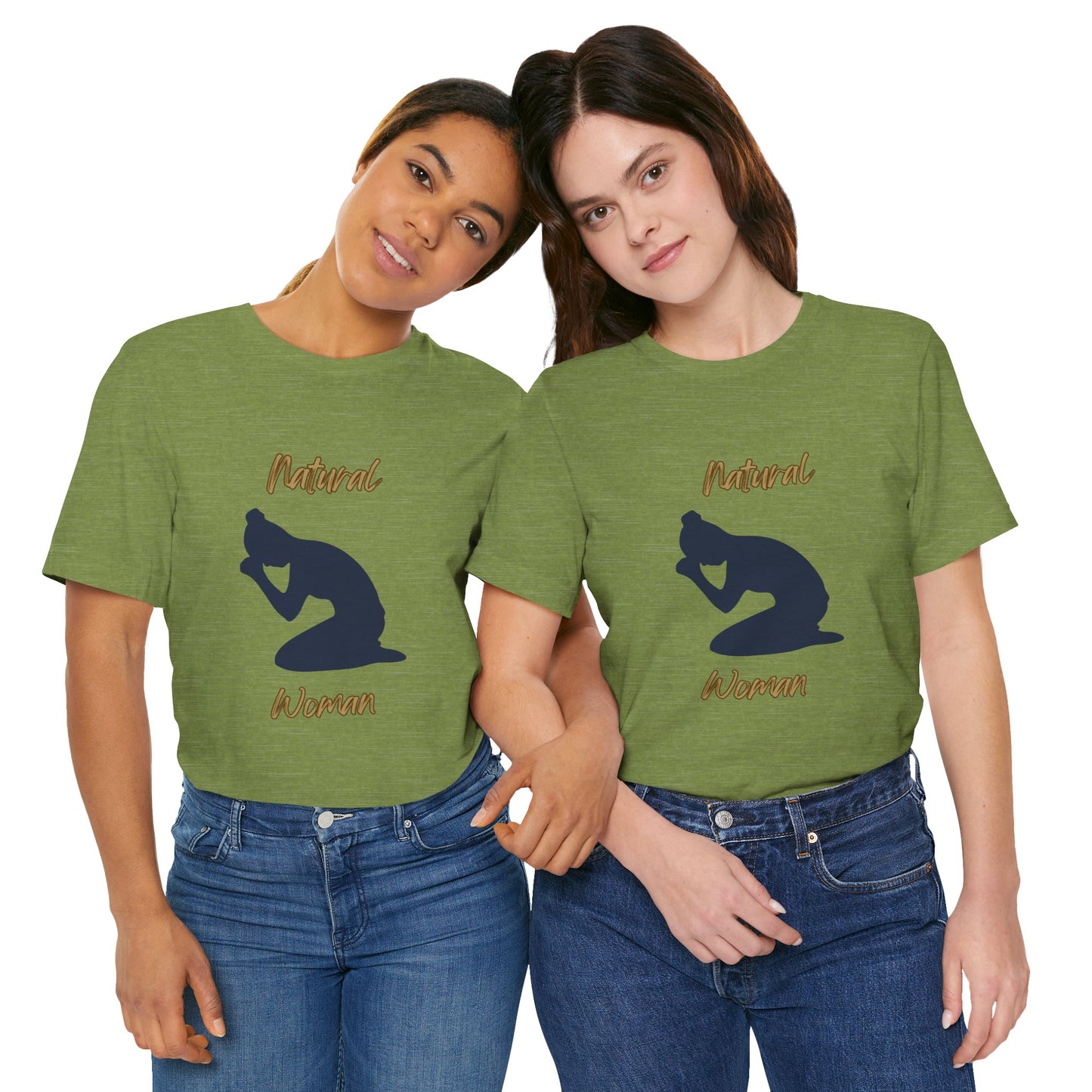 Natural Woman Pray (BL) Short Sleeve T-Shirt