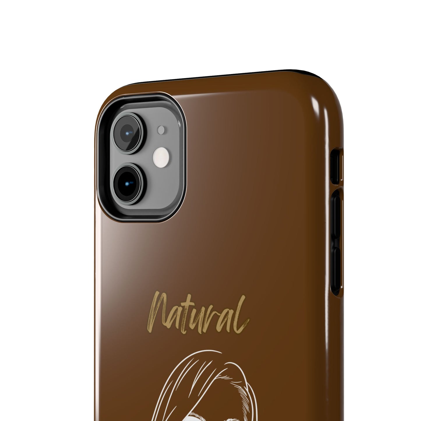 Natural Woman Shades (WL)Tough Phone Cases BROWN