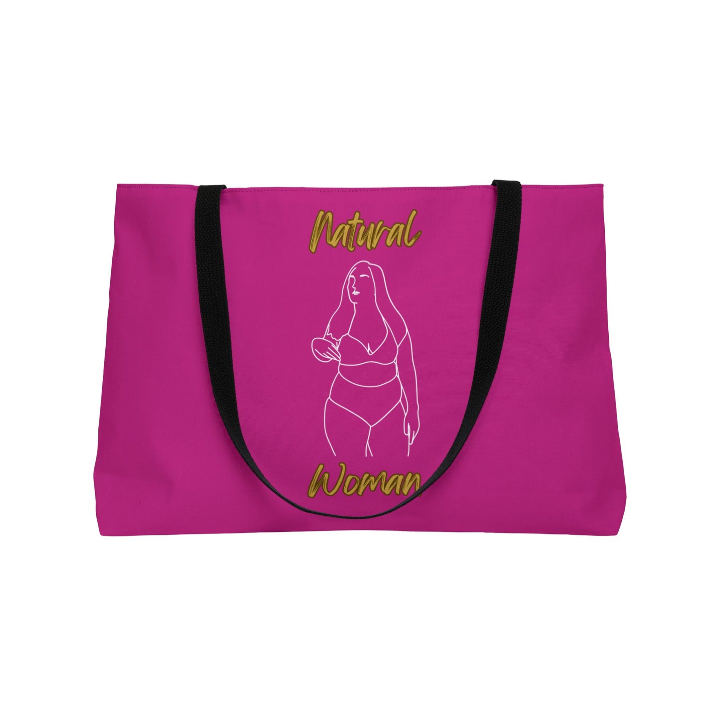 Natural Woman Full Beauty (WL) Weekender Tote Bag PINK