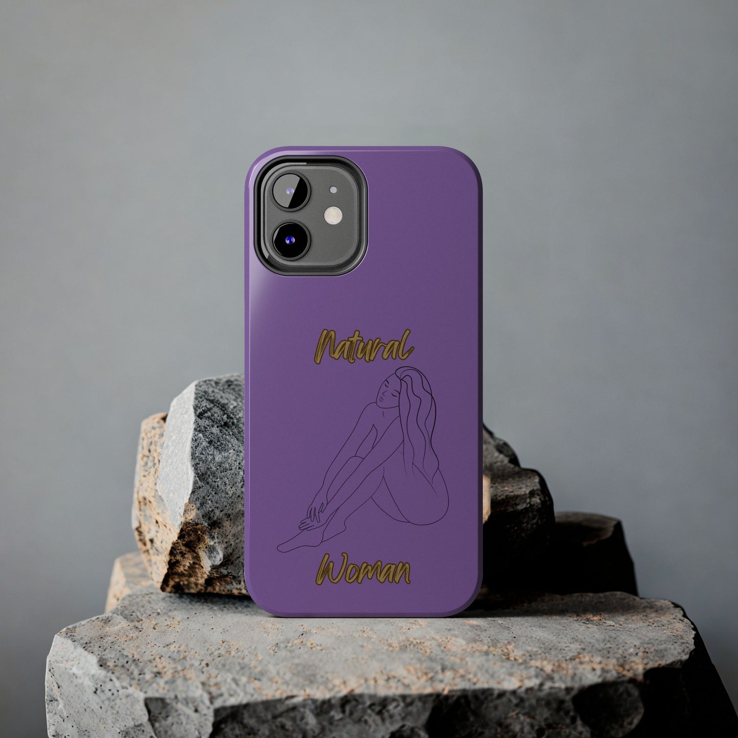Natural Woman Beauty (BL) Tough Phone Cases LIGHT PURPLE