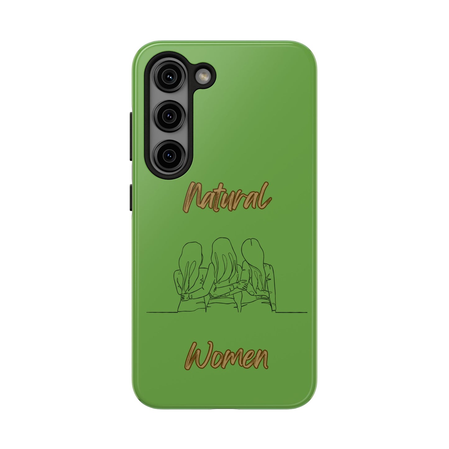 Natural Woman Loving Friends (BL)Tough Phone Cases GREEN