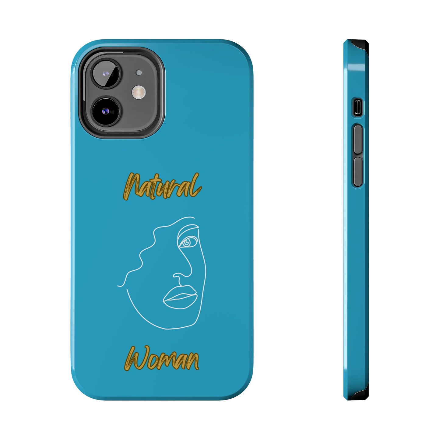 Natural Woman Peekaboo (WL)Tough Phone Cases TURQUOISE