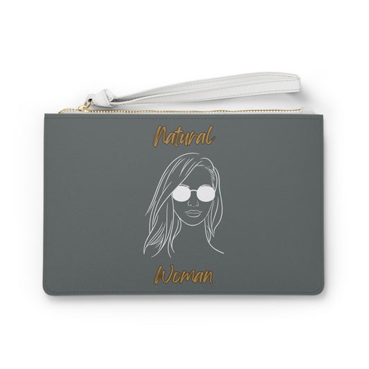 Natural Woman Shades (WL) Clutch Bag DARK GREY