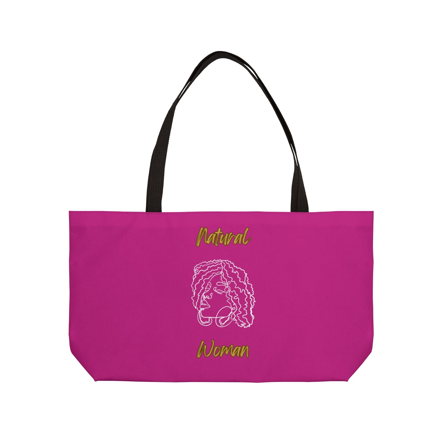 Natural Woman Naturally Me (WL) Weekender Tote Bag PINK