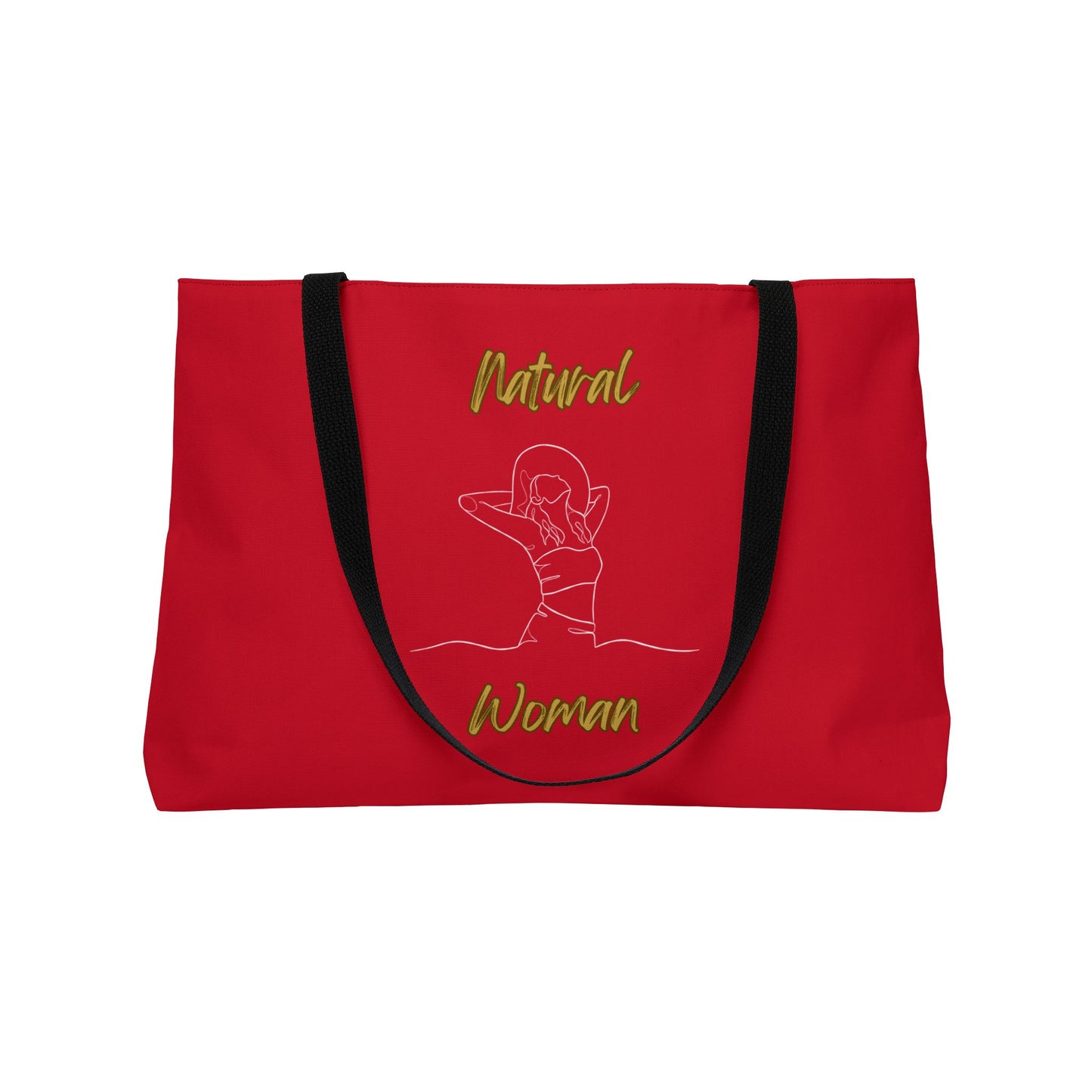 Natural Woman Sun Fun (WL) Weekender Tote Bag DARK RED