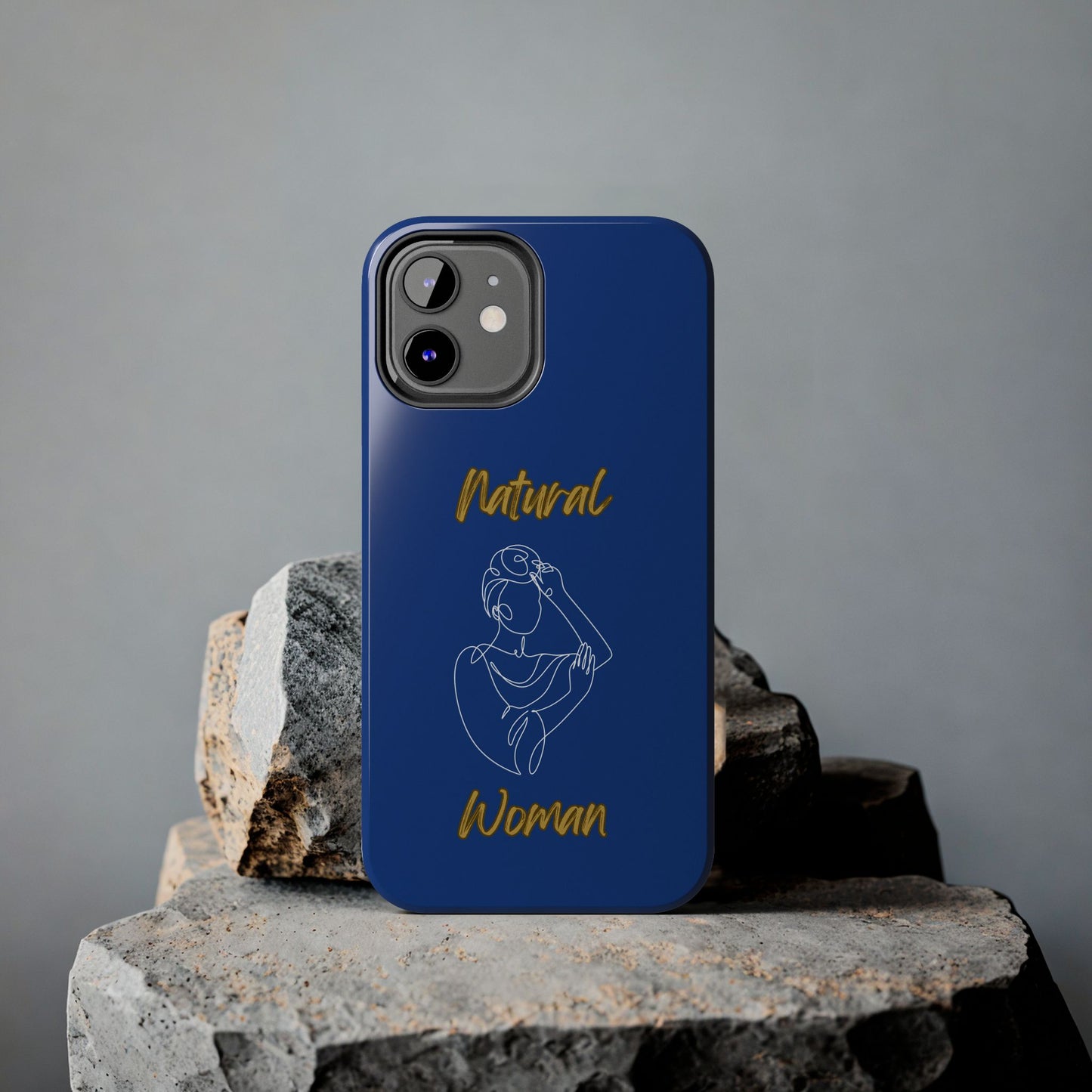 Natural Woman Style (WL)Tough Phone Cases DARK BLUE