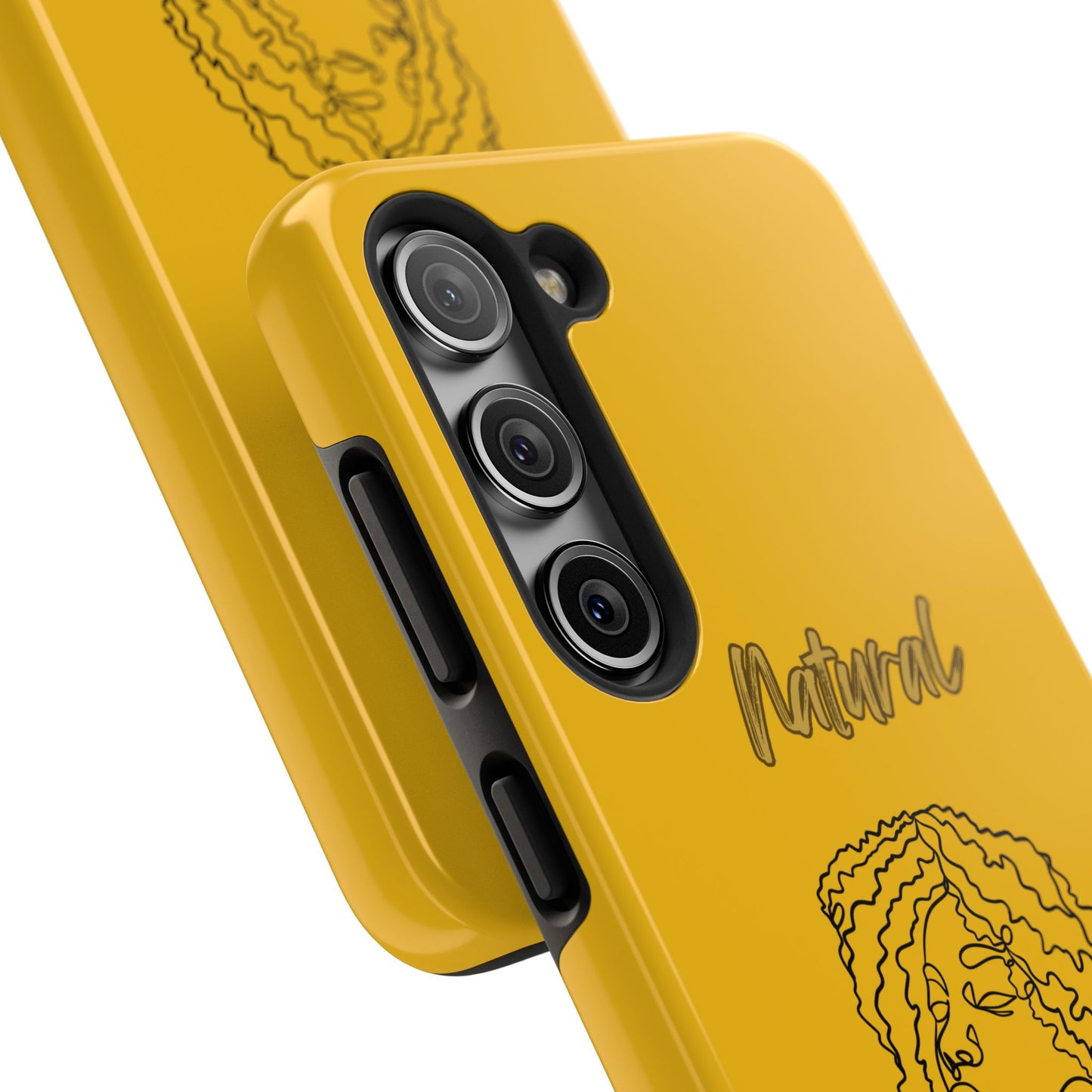 Natural Woman Naturally Me (BL)Tough Phone Cases YELLOW