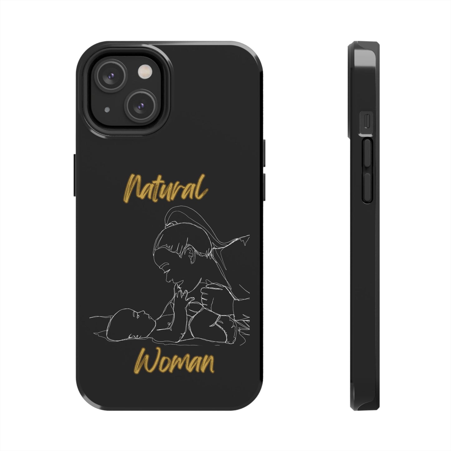 Natural Woman New Life (WL)Tough Phone Cases BLACK
