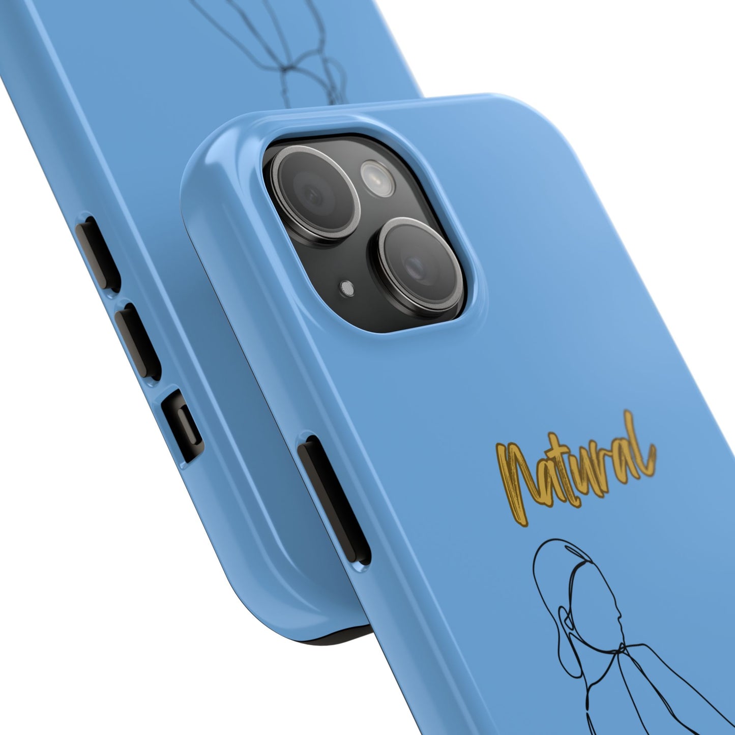 Natural Woman Hands Free (BL)Tough Phone Cases LIGHT BLUE