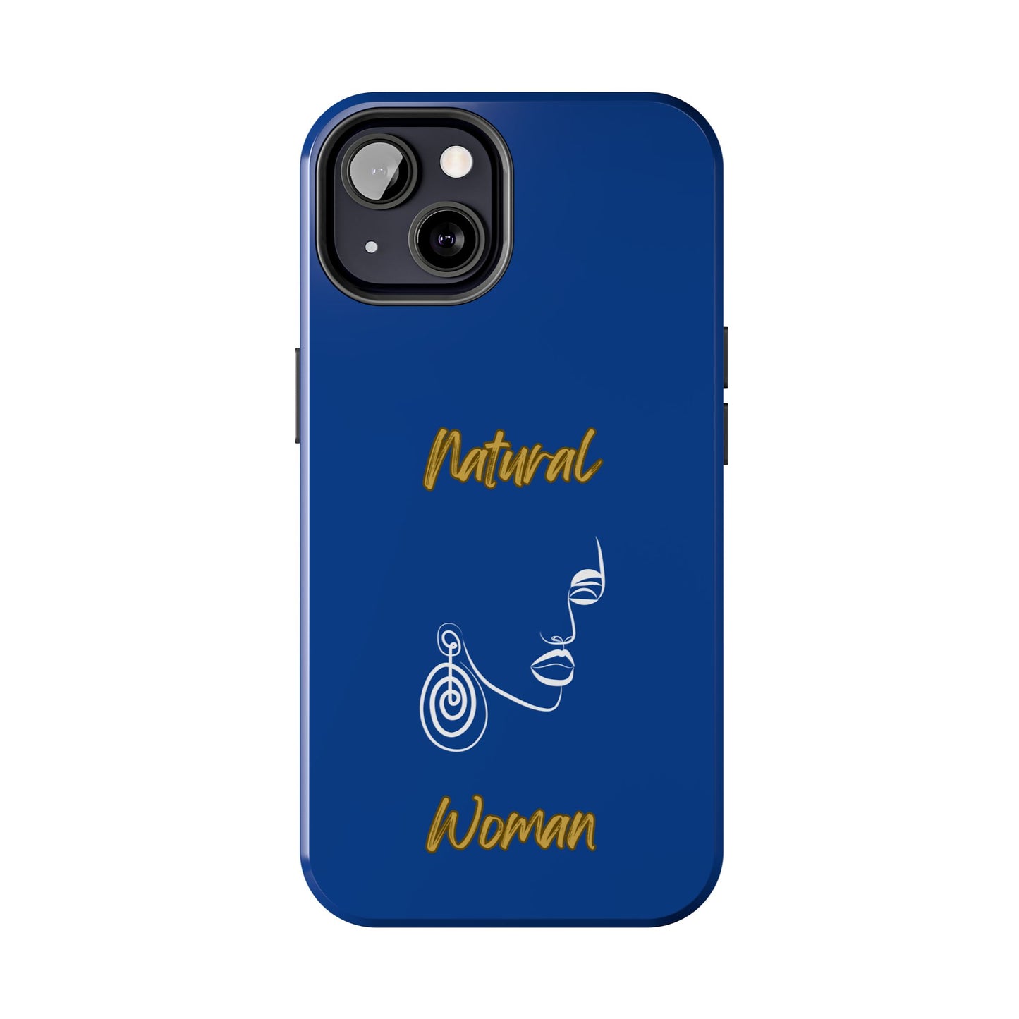 Natural Woman Music In My Soul (WL)Tough Phone Cases DARK BLUE