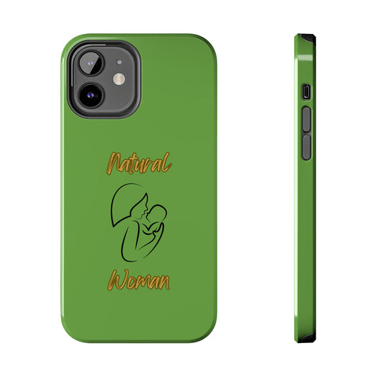 Natural Woman Long Awaited (BL)Tough Phone Cases GREEN