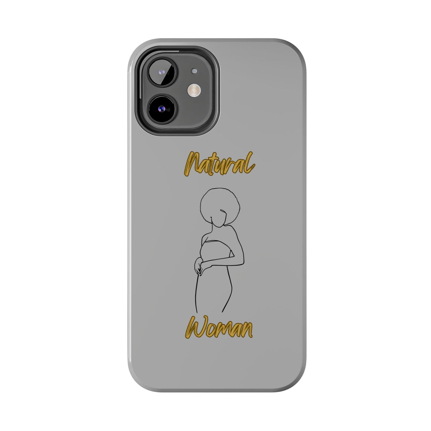 Natural Woman Sho Nuff (BL)Tough Phone Cases LIGHT GREY