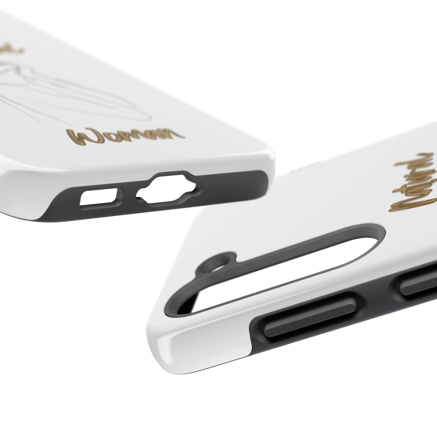 Natural Woman Thank You (BL) Tough Phone Cases WHITE