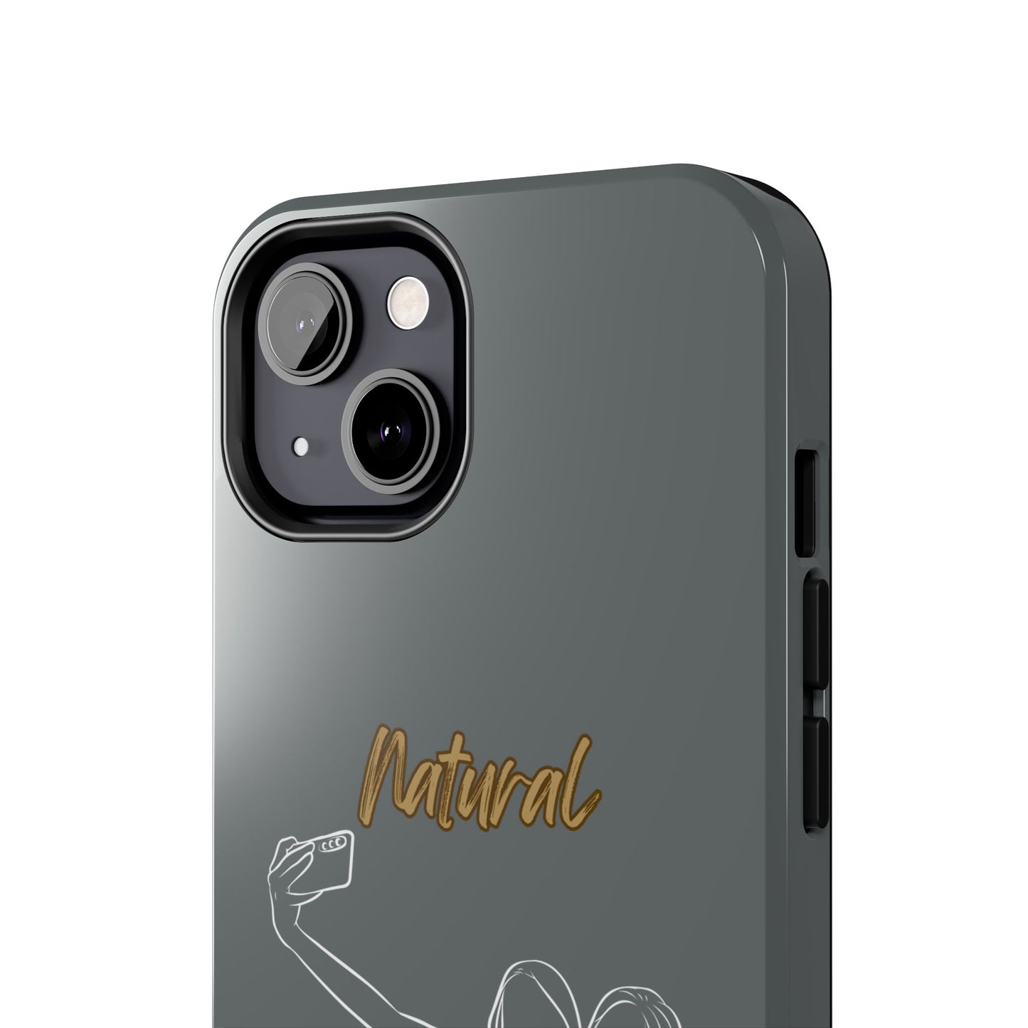 Natural Woman Friends Selfie (WL)Tough Phone Cases DARK GREY
