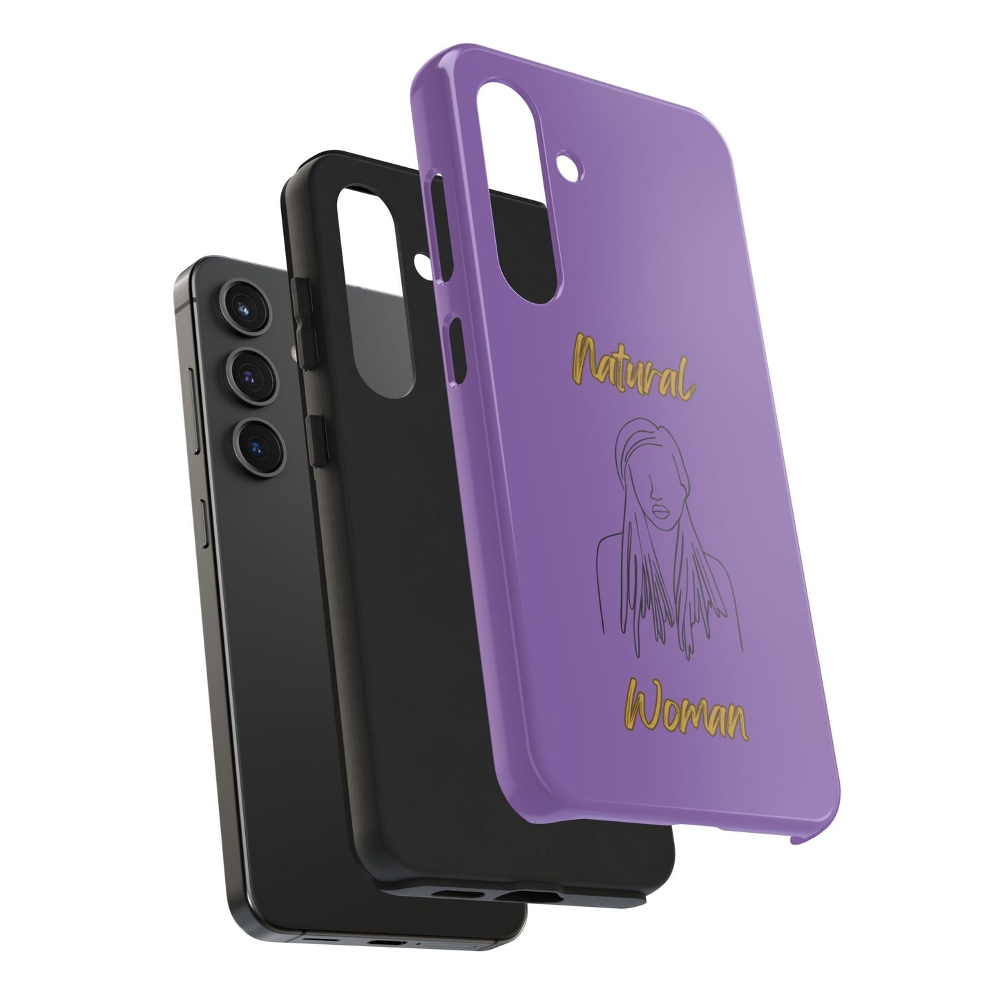 Natural Woman Content (BL)Tough Phone Cases LIGHT PURPLE