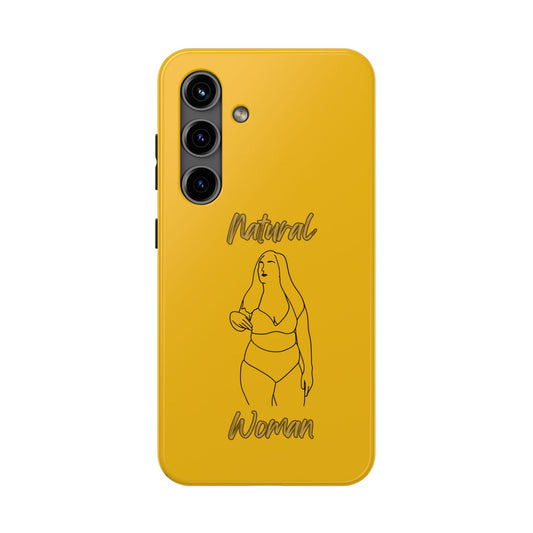 Natural Woman Full Beauty (BL)Tough Phone Cases YELLOW