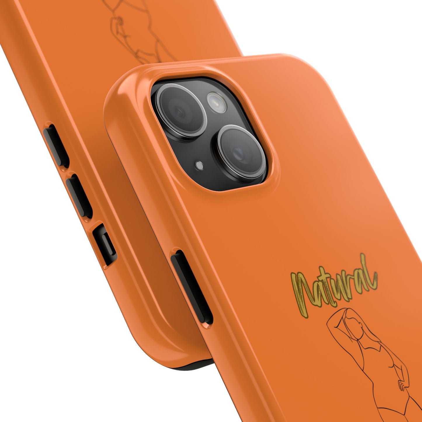 Natural Woman Looking Good (BL)Tough Phone Cases CRUSTA
