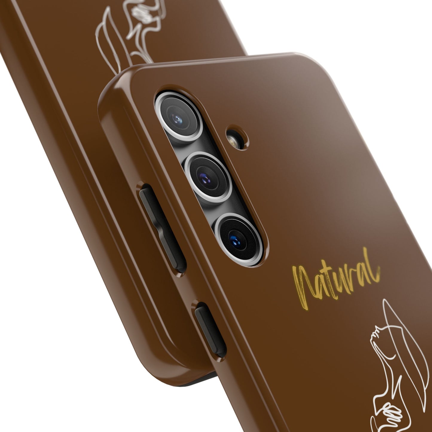 Natural Woman Free (WL)Tough Phone Cases BROWN