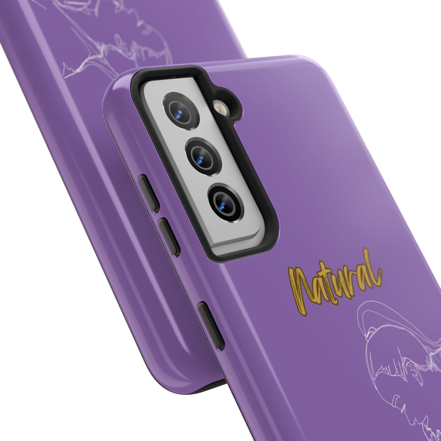 Natural Woman New Life (WL)Tough Phone Cases LIGHT PURPLE
