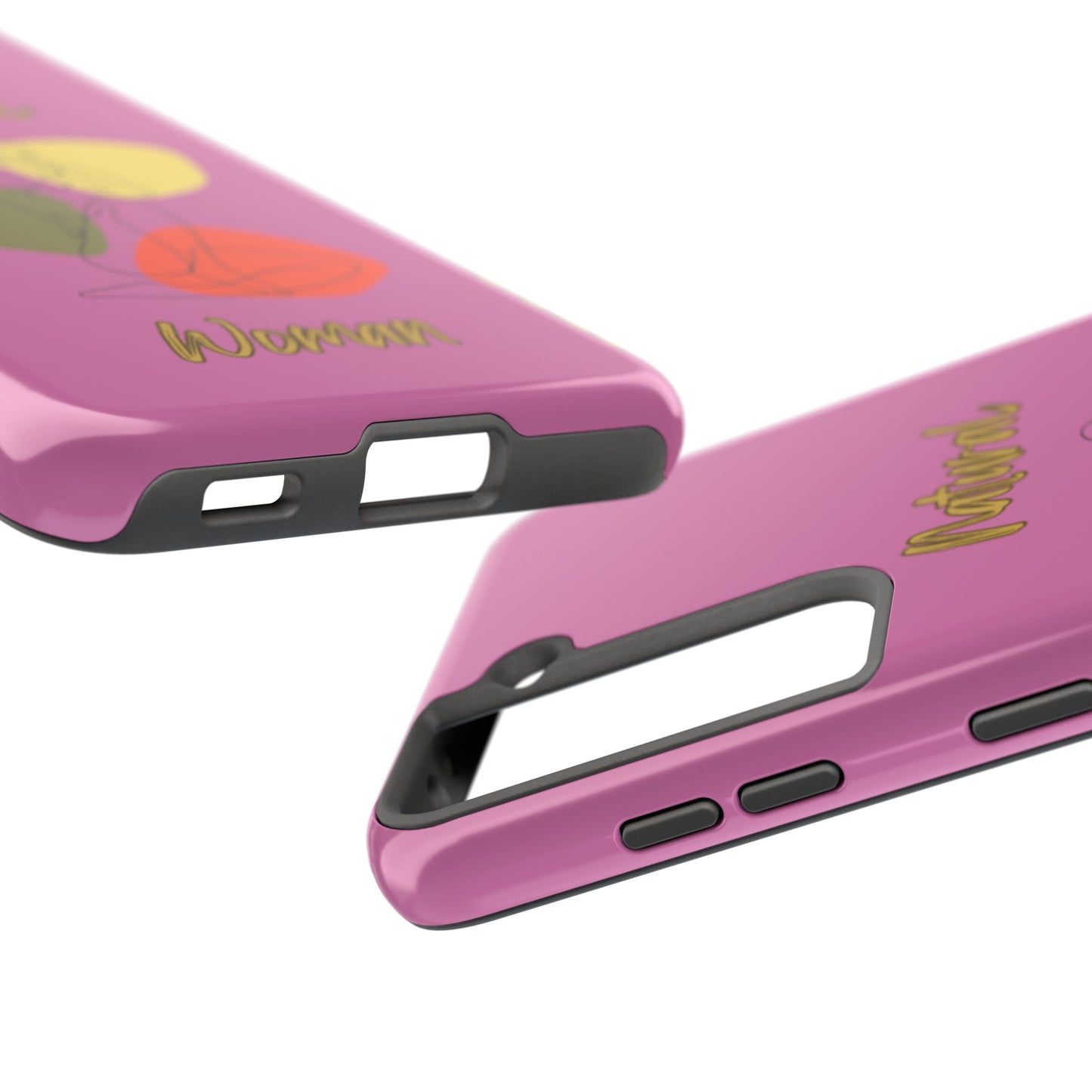 Natural Woman Colorful Pose (BL)Tough Phone Cases LIGHT PINK