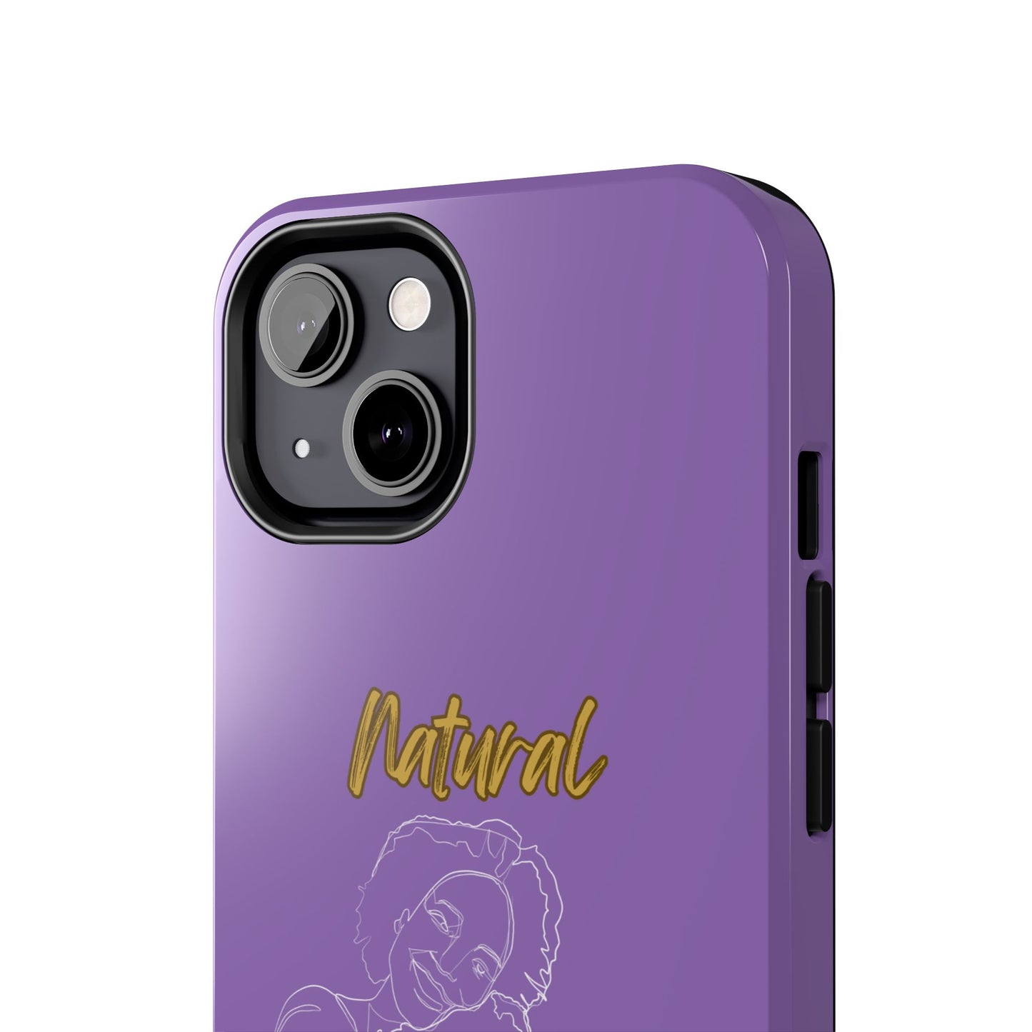 Natural Woman Loving Embrace (WL)Tough Phone Cases LIGHT PURPLE