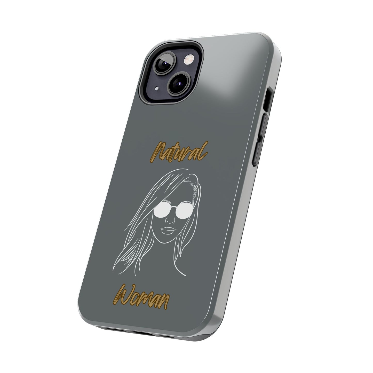 Natural Woman Shades (WL)Tough Phone Cases DARK GREY