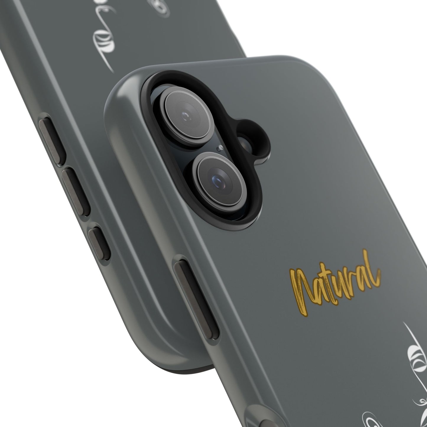 Natural Woman Music In My Soul (WL)Tough Phone Cases DARK GREY