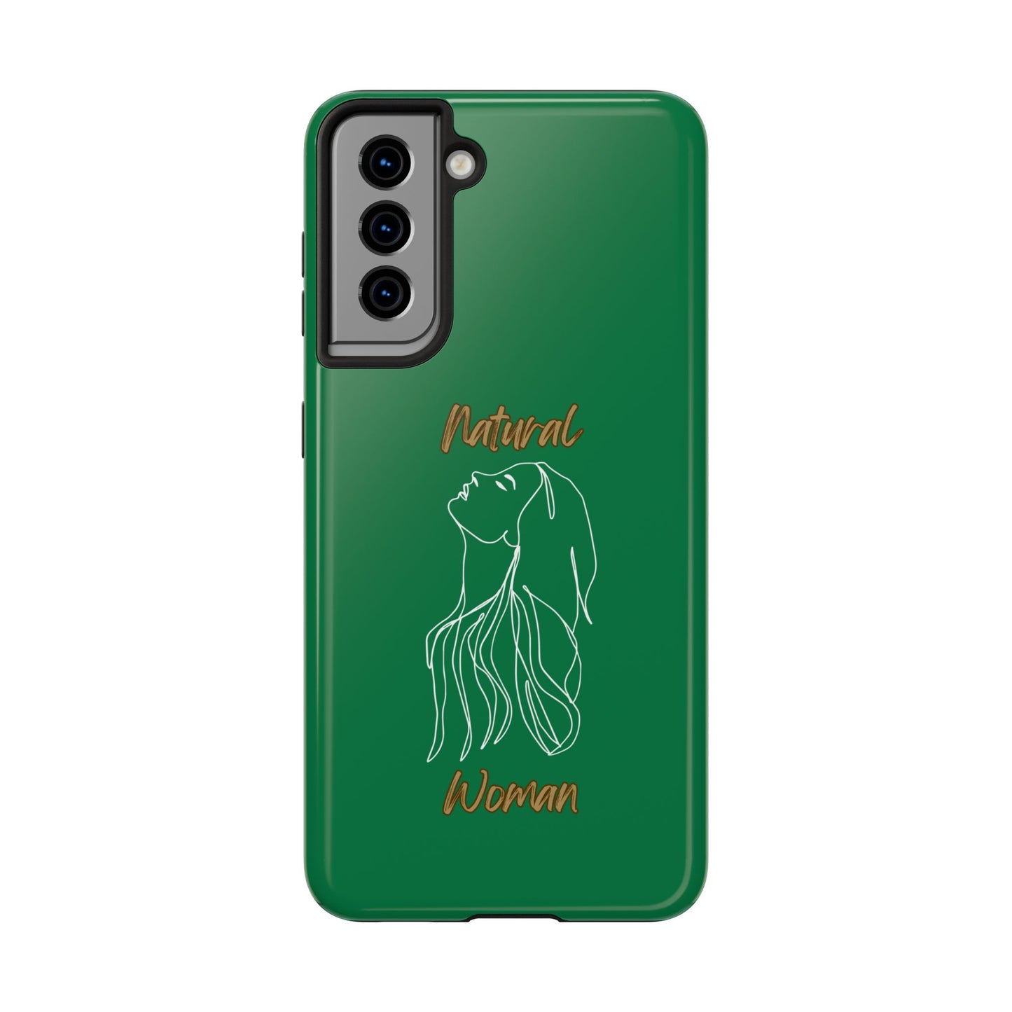 Natural Woman Appreciation (WL)Tough Phone Cases DARK GREEN