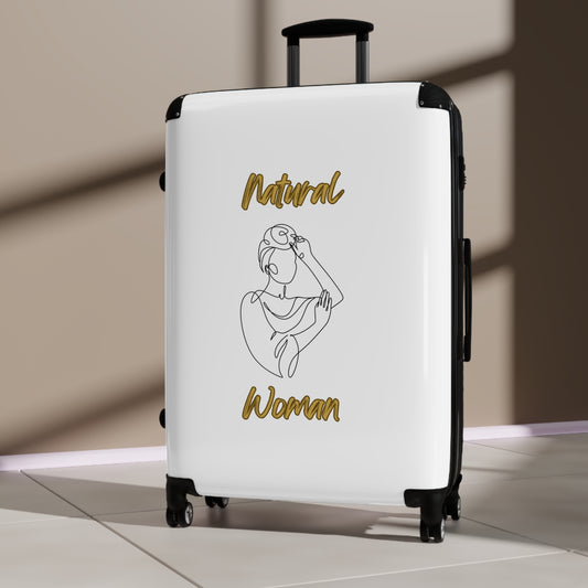 Natural Woman Style (BL) Suitcase WHITE
