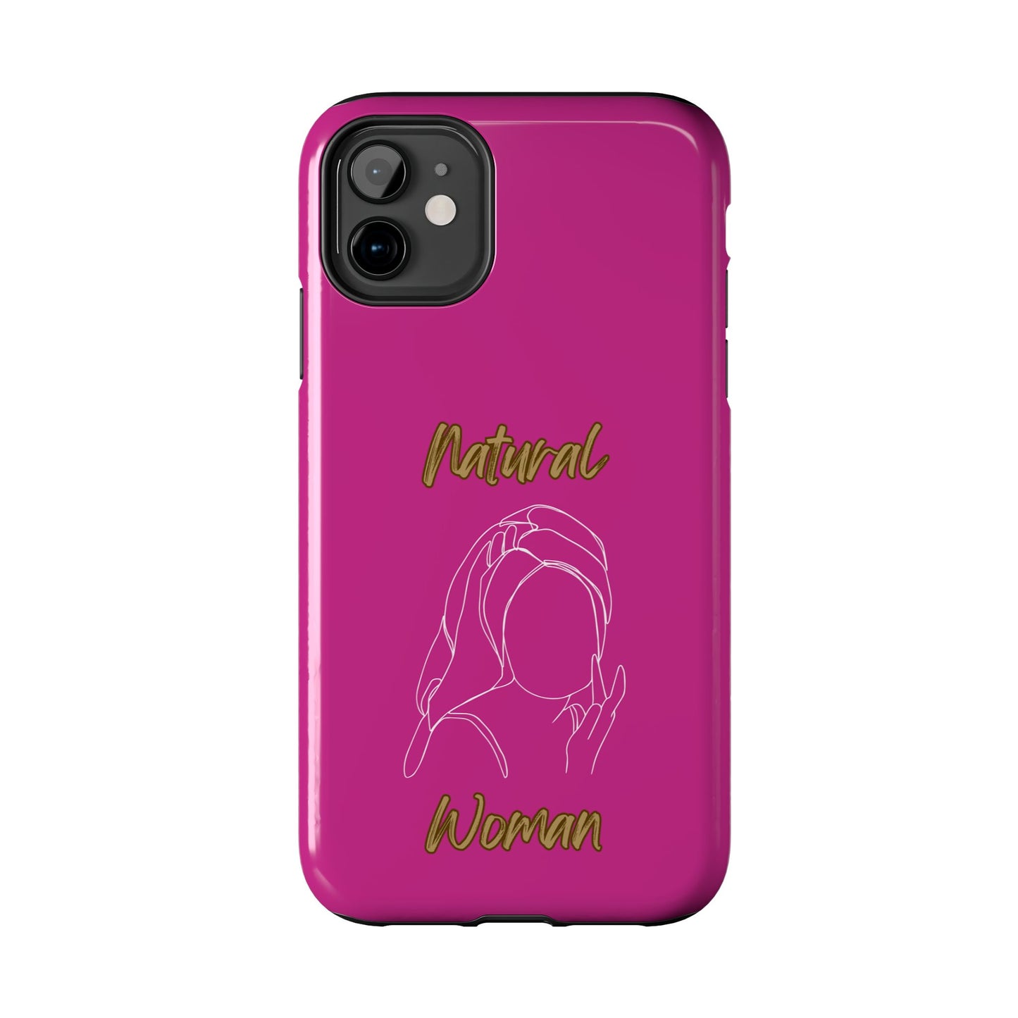 Natural Woman Towel Wrapped (WL)Tough Phone Cases PINK
