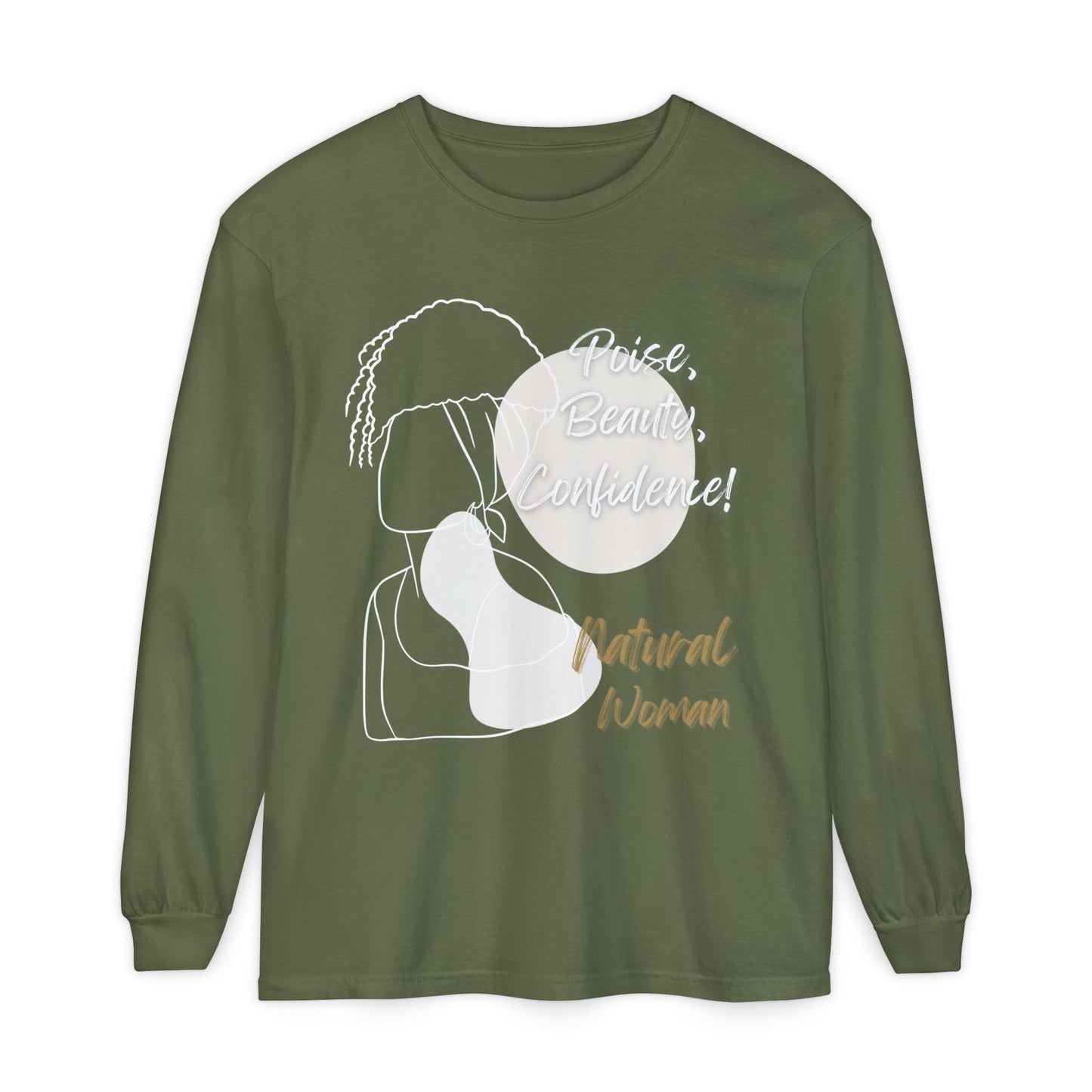 Natural Woman Puff (WL) Long Sleeve T-Shirt
