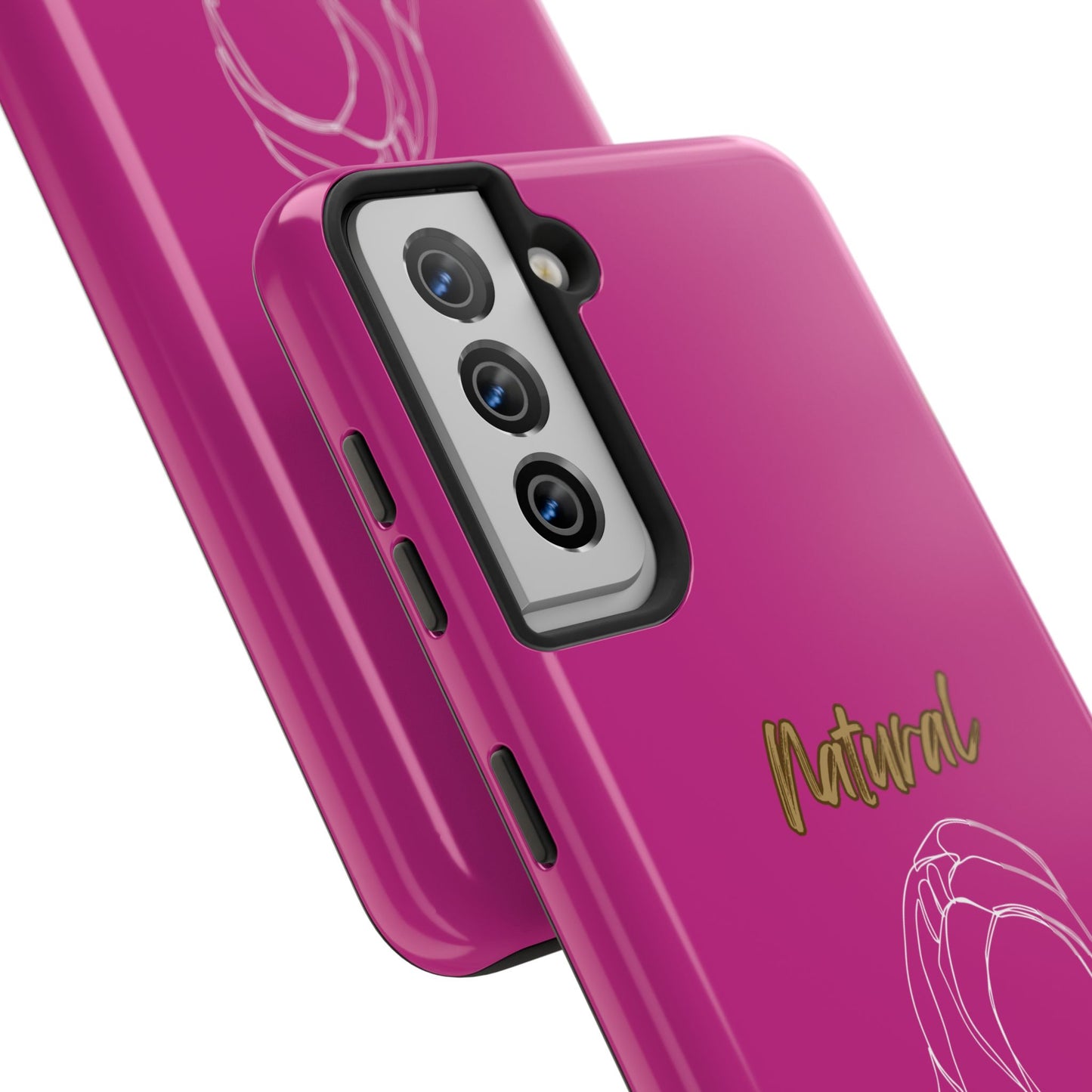 Natural Woman Towel Wrapped (WL)Tough Phone Cases PINK