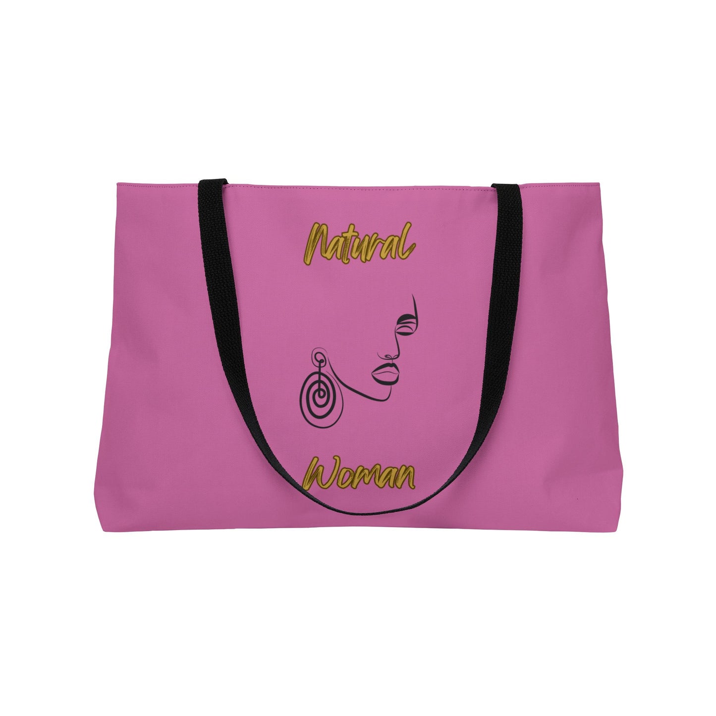 Natural Woman Music In My Soul (BL) Weekender Tote Bag LIGHT PINK