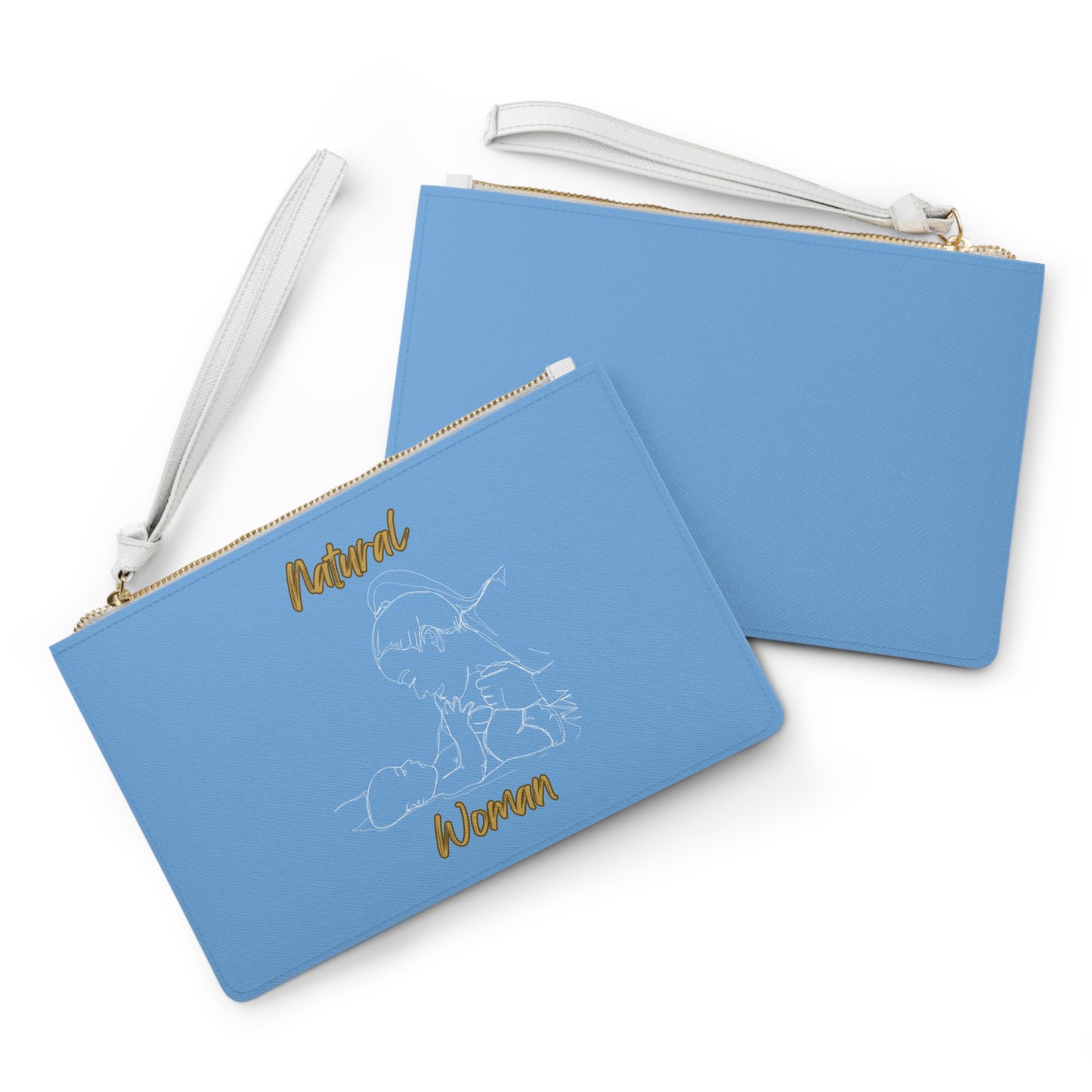 Natural Woman New Life (WL) Clutch Bag LIGHT BLUE