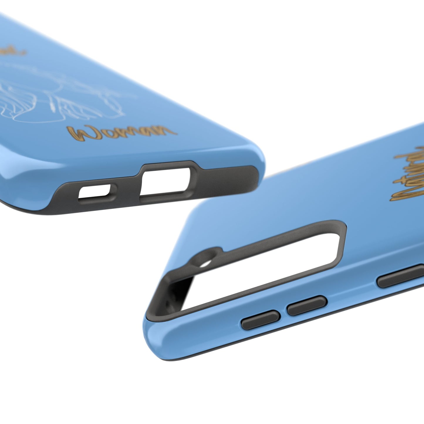 Natural Woman Relaxed (WL) Tough Phone Cases LIGHT BLUE