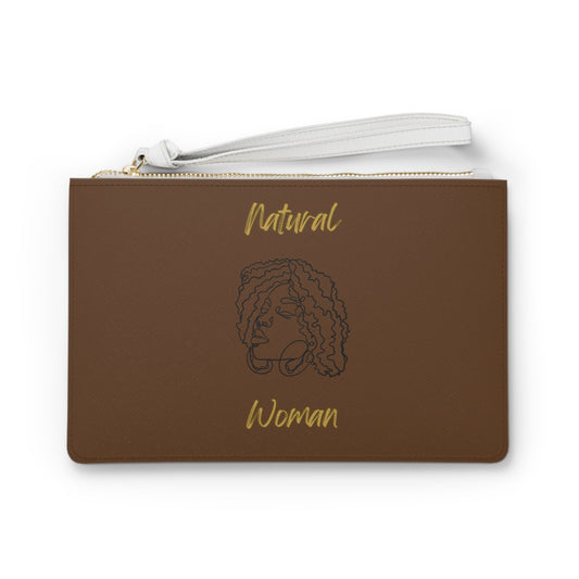 Natural Woman Naturally Me (BL) Clutch Bag BROWN