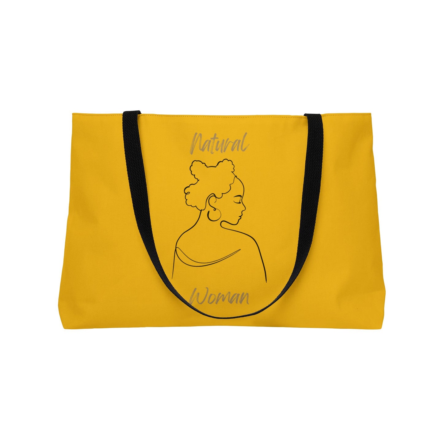 Natural Woman Twist (BL) Weekender Tote Bag YELLOW