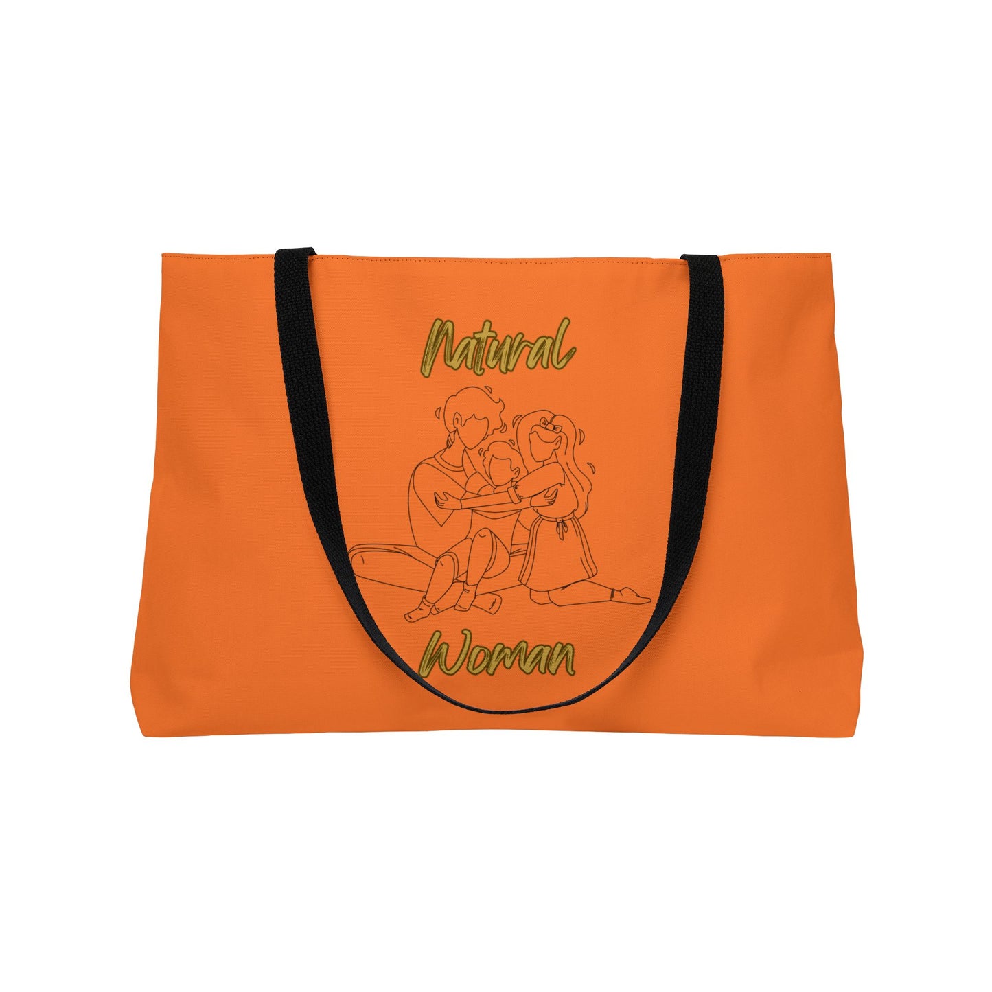 Natural Woman Bear Hugs (BL) Weekender Tote Bag CRUSTA