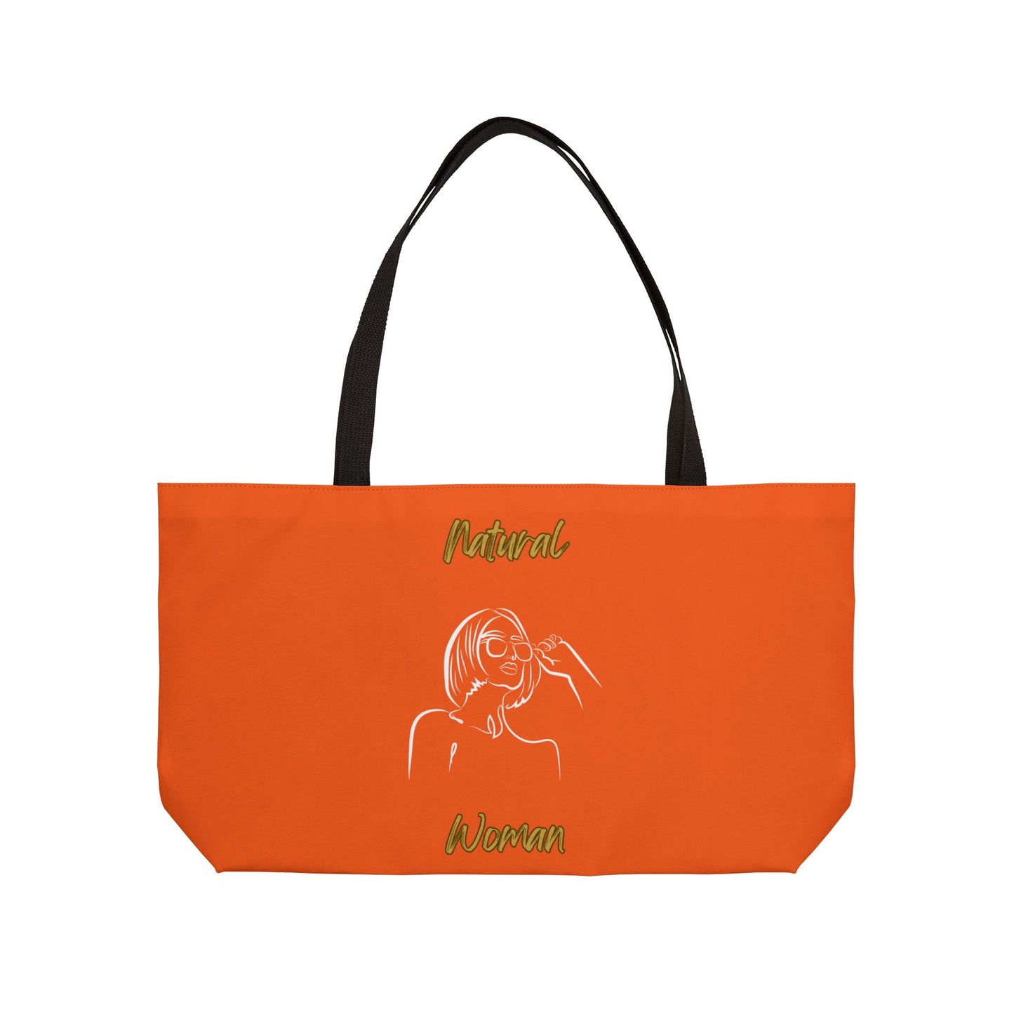 Natural Woman Bright Future (WL) Weekender Tote Bag ORANGE