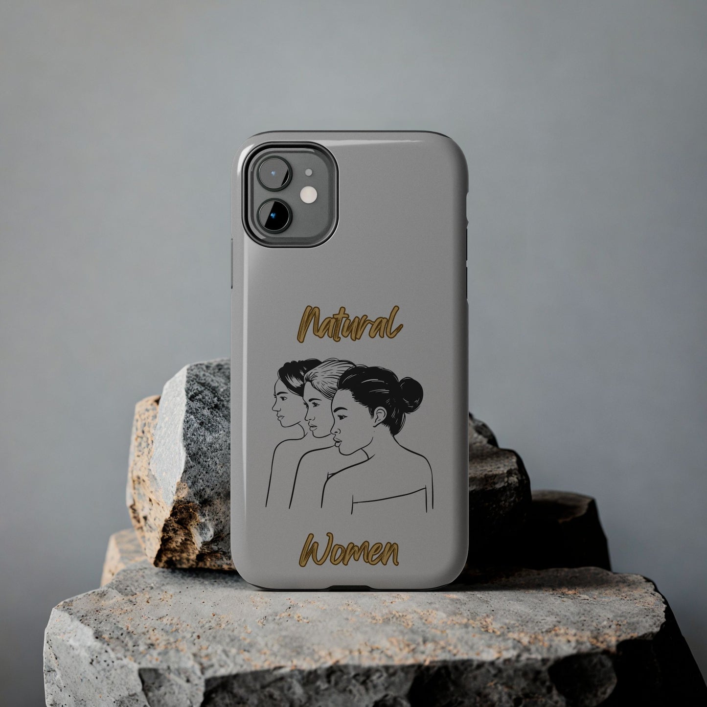 Natural Woman United Friends (BL)Tough Phone Cases LIGHT GREY