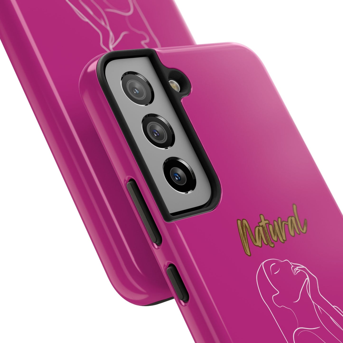 Natural Woman Thank You (WL) Tough Phone Cases PINK
