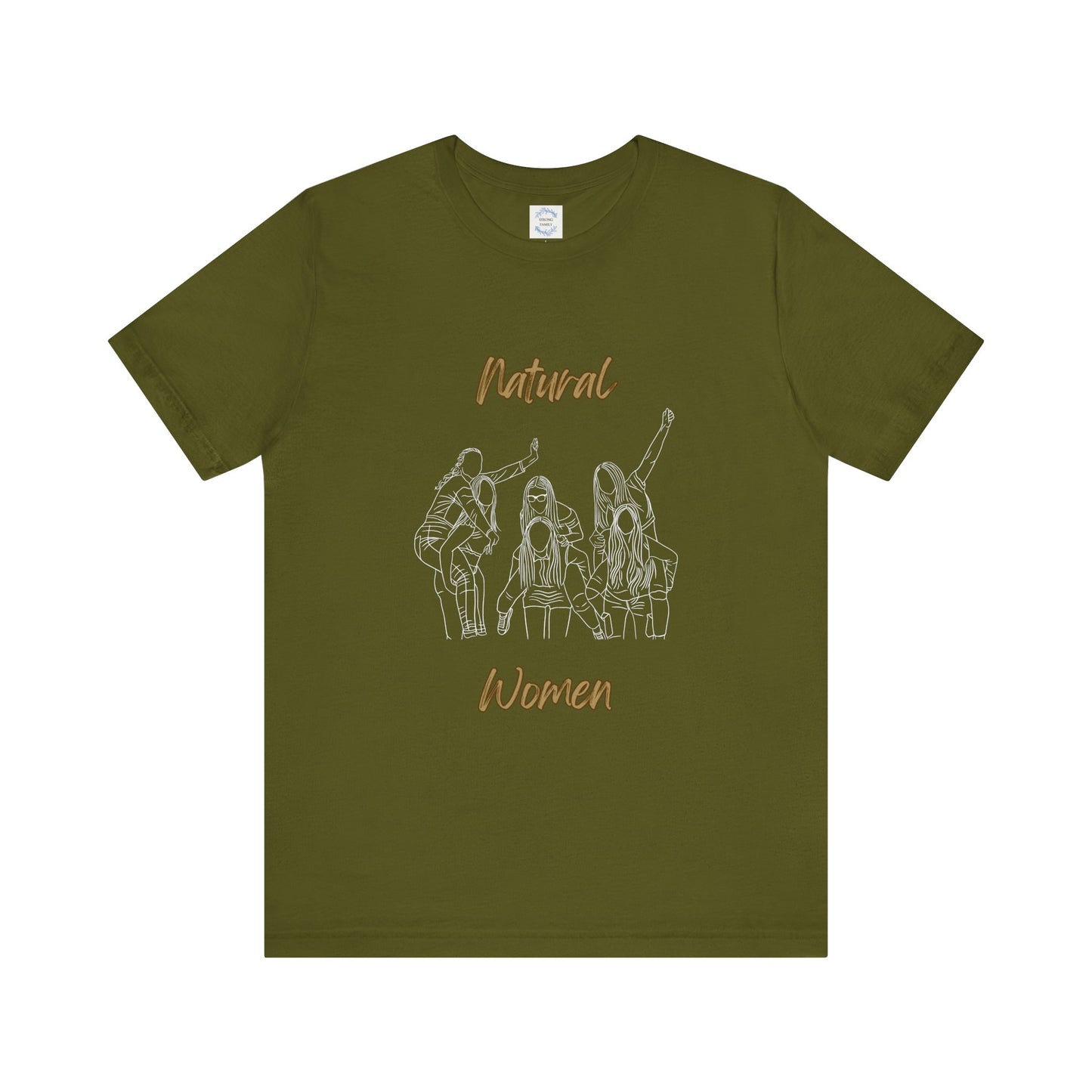 Natural Women Piggy Back (WL) Short Sleeve T-Shirt