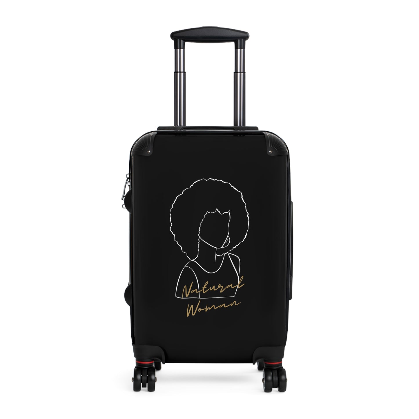 Natural Woman Afro (WL) Suitcase BLACK