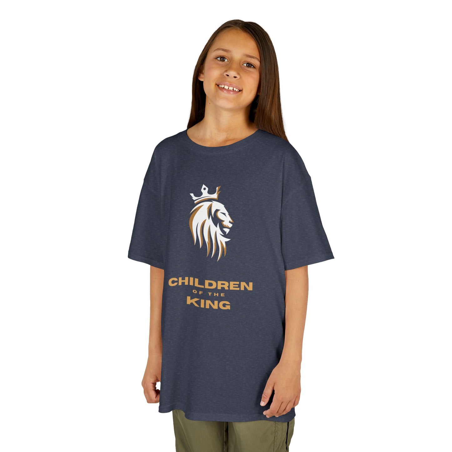 Children of the King Inspirational Kids Cotton T-Shirt (WL)