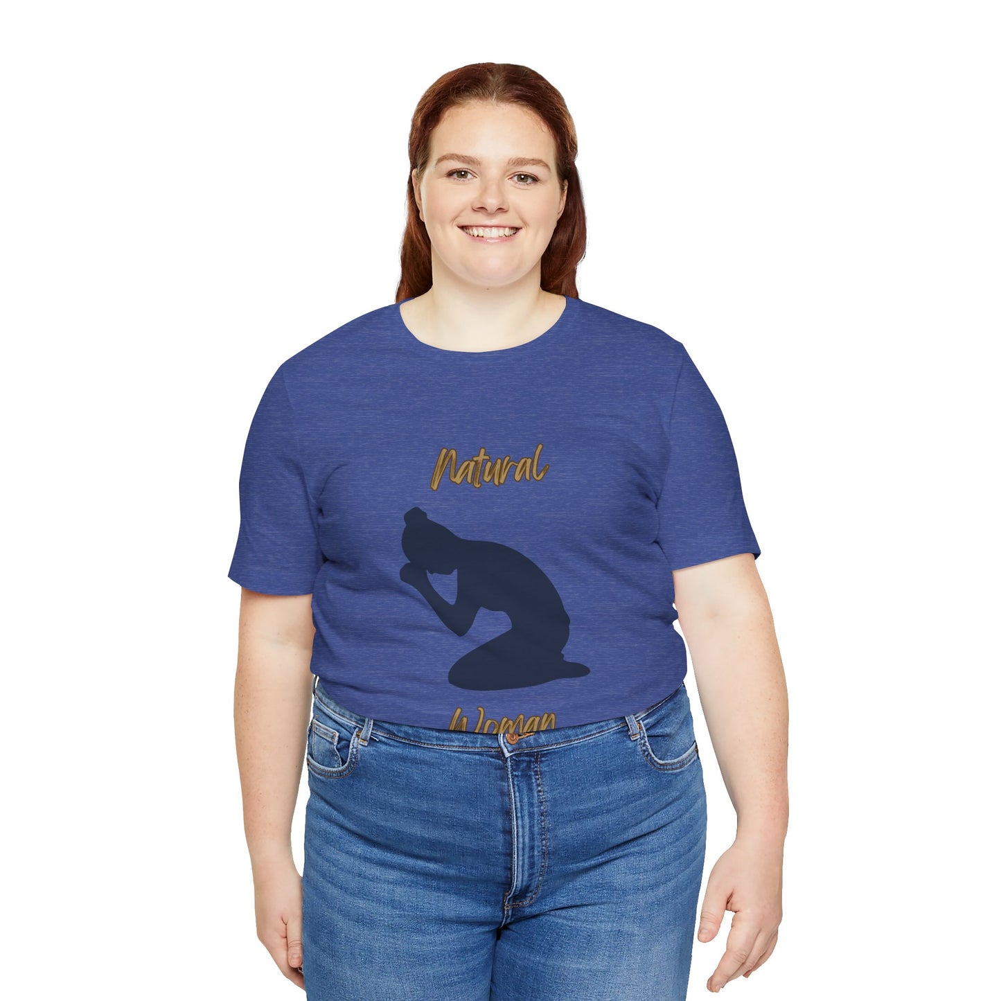 Natural Woman Pray (BL) Short Sleeve T-Shirt