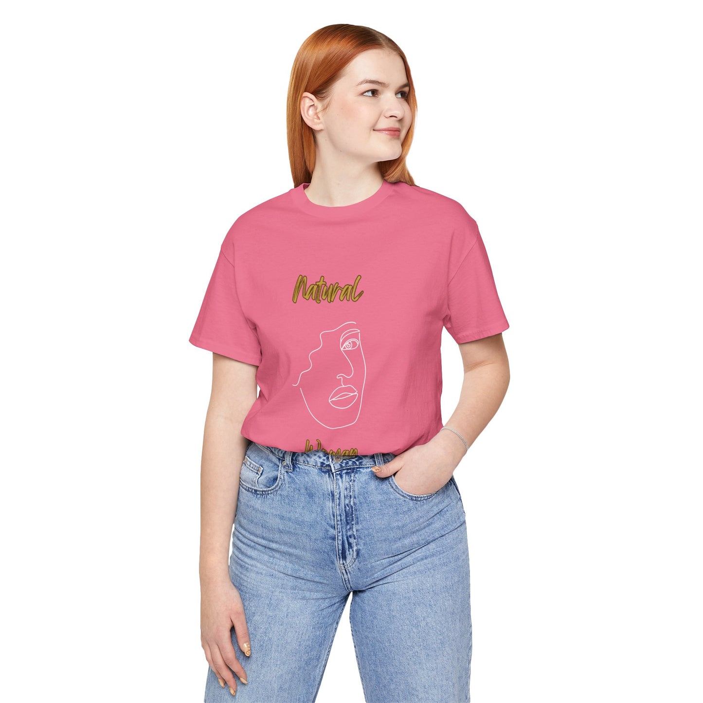 Natural Woman Peekaboo (WL) Short Sleeve T-Shirt