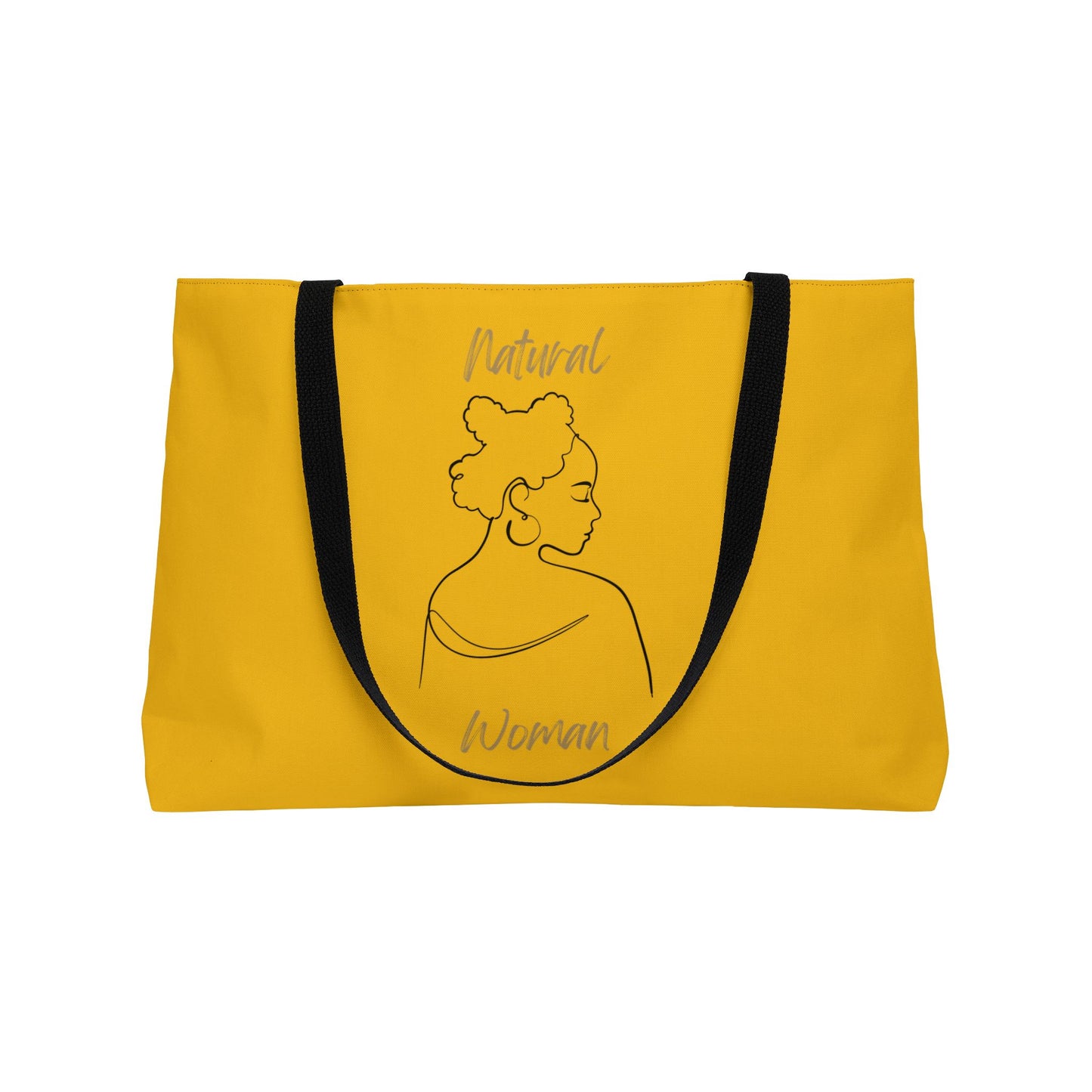 Natural Woman Twist (BL) Weekender Tote Bag YELLOW