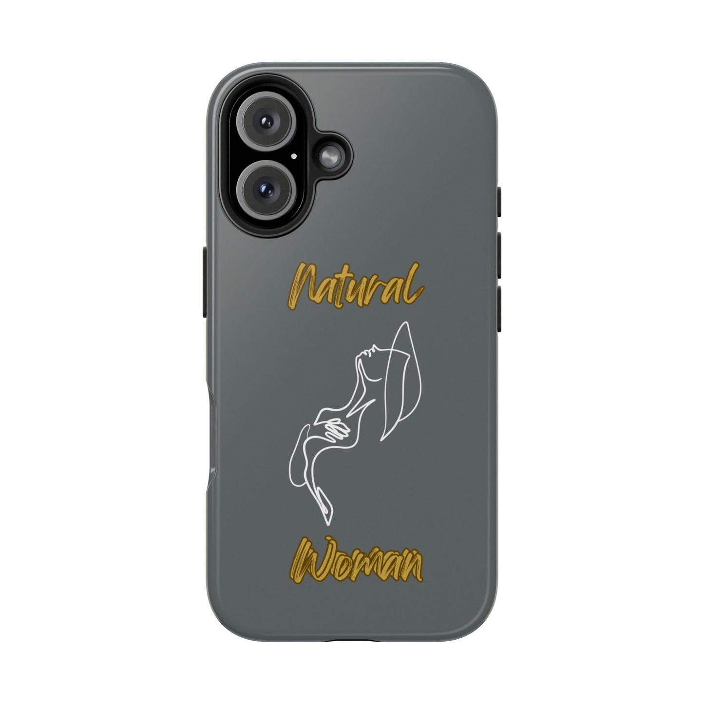 Natural Woman Free (WL)Tough Phone Cases DARK GREY