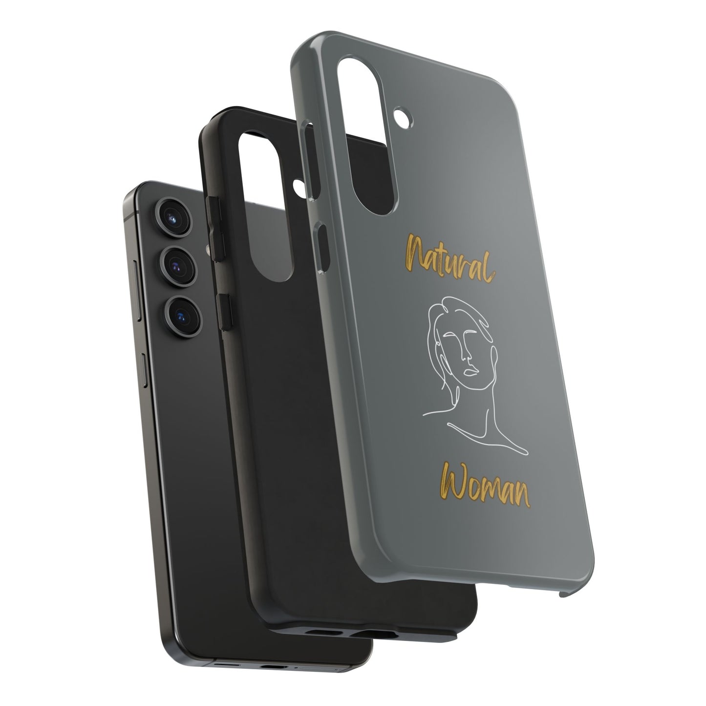 Natural Woman Hello (WL)Tough Phone Cases DARK GREY